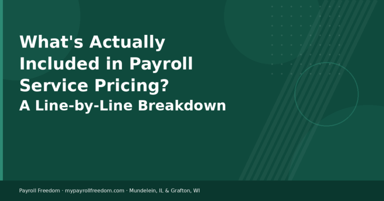 What’s Actually Included in Payroll Service Pricing?
