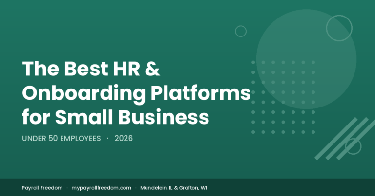 The Best HR & Onboarding Platforms for Small Businesses Under 50 Employees (2026)