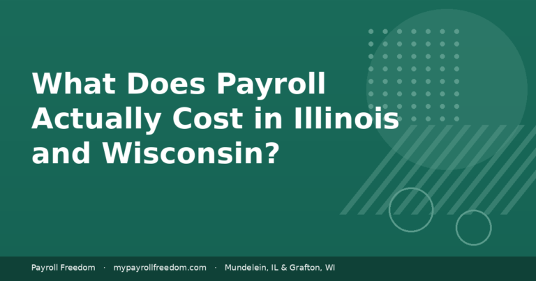 What Does Payroll Actually Cost in Illinois and Wisconsin? An Honest Breakdown by Employee Count