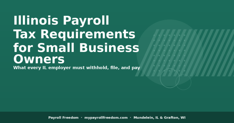 Illinois Payroll Tax Requirements for Small Business Owners: The Complete 2026 Guide