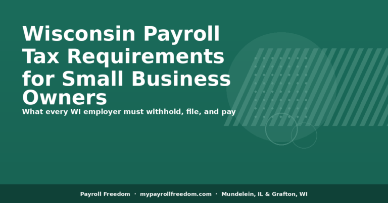 Wisconsin Payroll Tax Requirements for Small Business Owners: The Complete 2026 Guide 