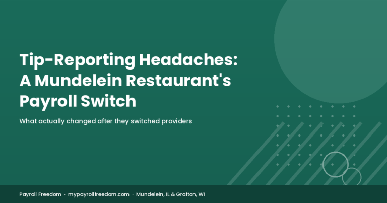 Tip-Reporting Headaches: A Mundelein Restaurant’s Payroll Switch